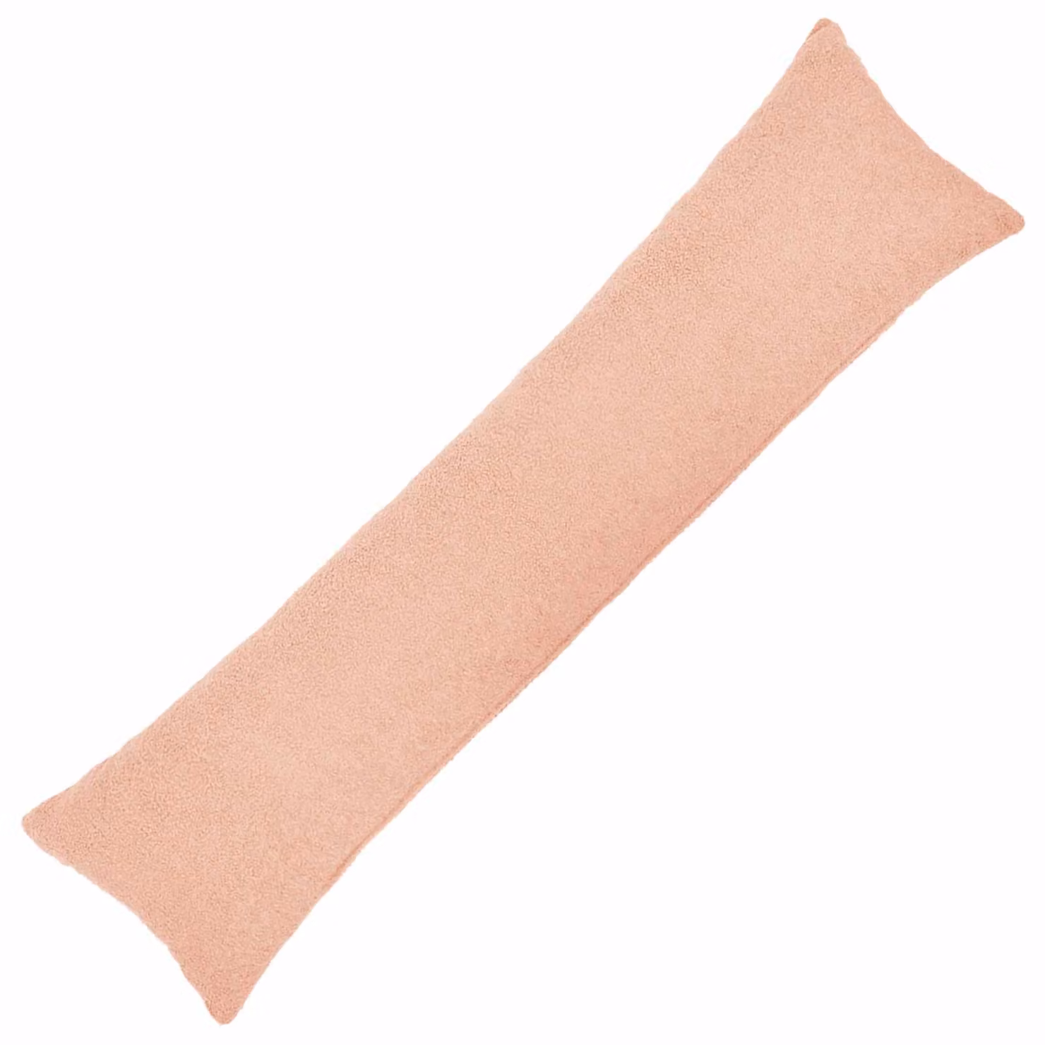 Federa a rullo vidaXL HEERLEN Rosa in tessuto bouclé, L 145 x P 40 cm