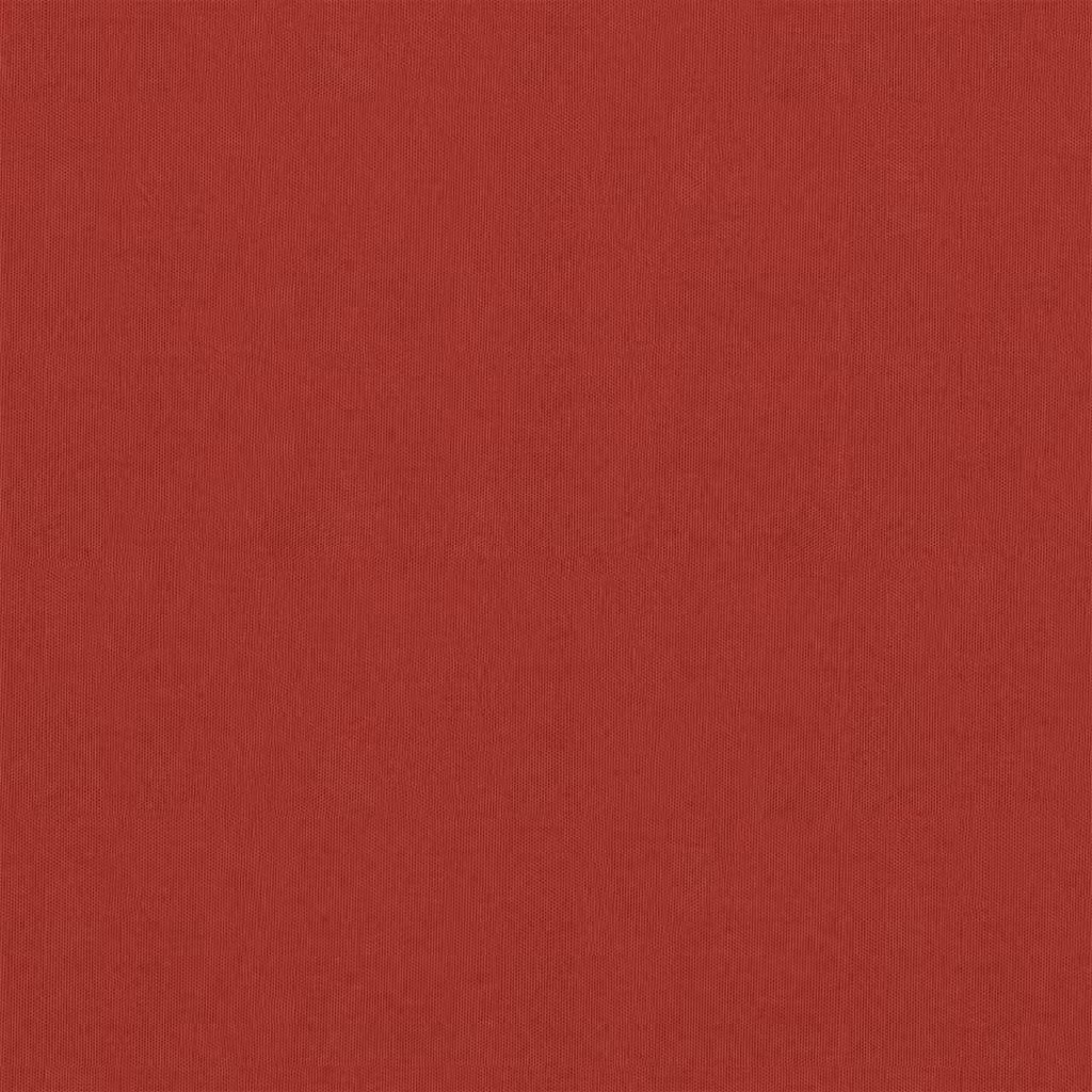 vidaXL Schermo privacy per balconi rosso 120x500 cm Tessuto Oxford