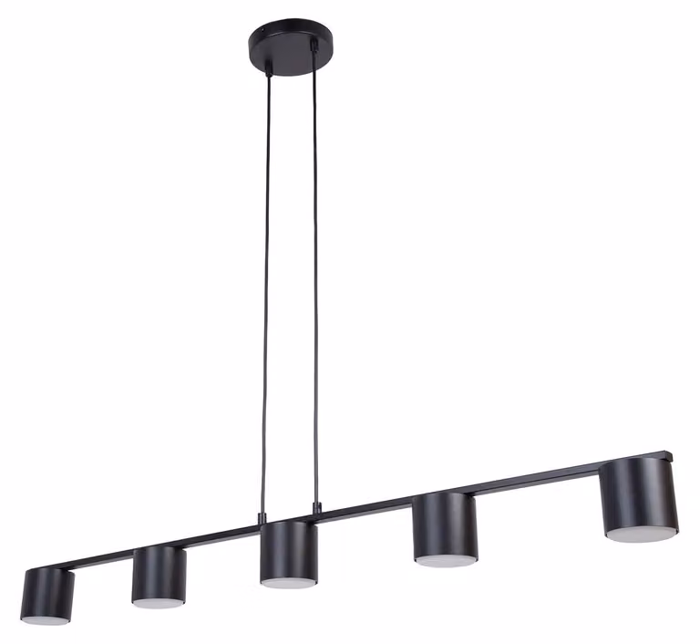 Proiettore spot MILA nero 5xGX53x12W in metallo, dimensioni: 100x100x14 cm, IP20, Sigma Lighting
