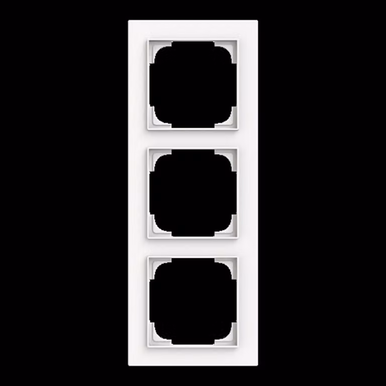 Busch-Jaeger telaio di copertura 3-gang 1723-44M 2CKA001754A4854