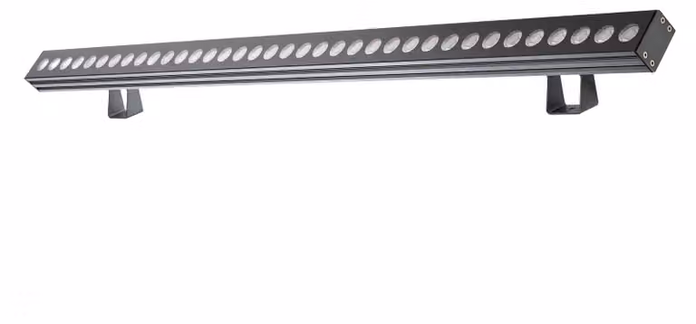 ARELUX XFLOW, profilo lineare, 36W, 24V DC, RGBW, DMX, 1000mm, grado di protezione IP65, angolo di emissione 10 gradi