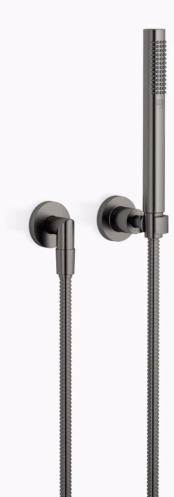 Garniture de douche flexible TARA de Dornbracht avec rosaces individuelles, 27802892-99, 27802892-99