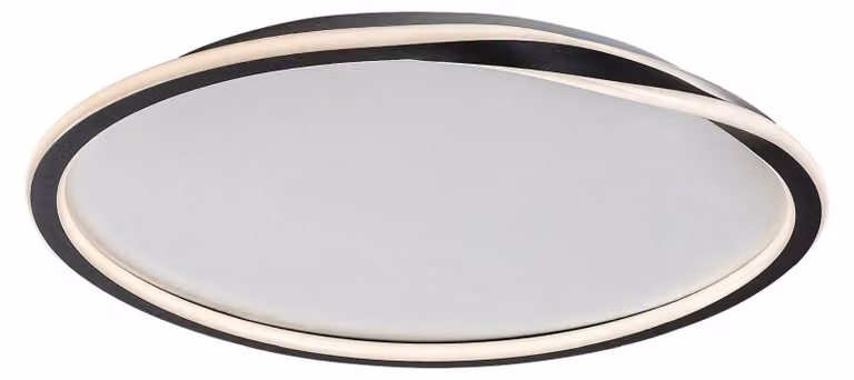 Rabalux 71290 Lampada da soffitto Mathiola LED 40 in metallo e plastica, nera