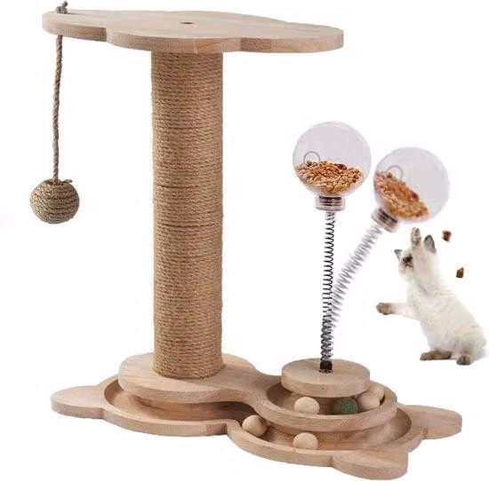 Espositore da tavolo - Legno naturale - 46,5 cm - Colore legno