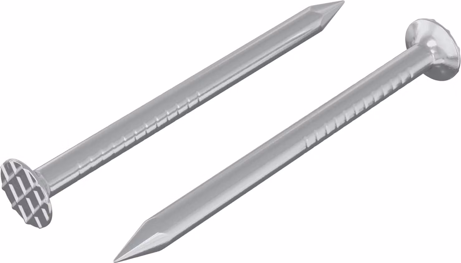 Chiodi per Legno 2 pcs Argento Ø 3 x 15 mm Metallo