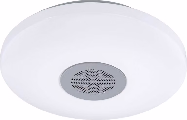 Plafoniera a LED con riproduzione musicale integrata