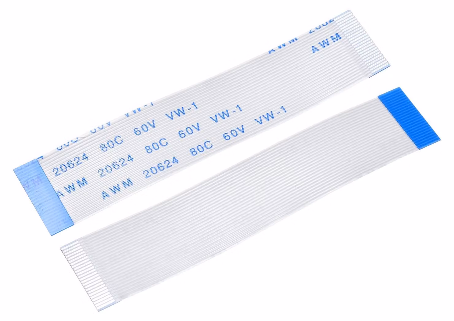 Cavi piatti FFC a 24 pin, sezione 0,5 mm, lunghezza 60 mm, tipo B, confezione da 20 pezzi