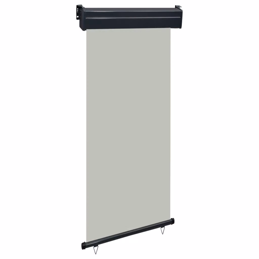 The Living Store tenda da sole laterale per balcone 105x250 cm grigio
