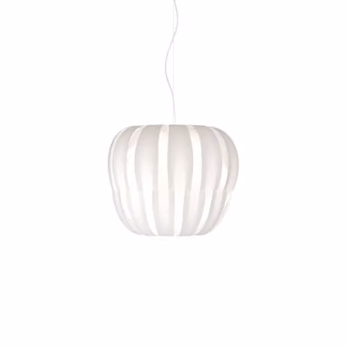 Lampadario Moderno Polilux ® Bianco E Metallo Cromo 2 Luci E27