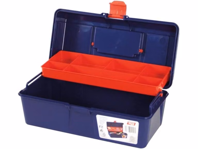 Tayg - Cassetta degli attrezzi - 310 X 160 X 130 Mm - Con vassoio - 6,4 L