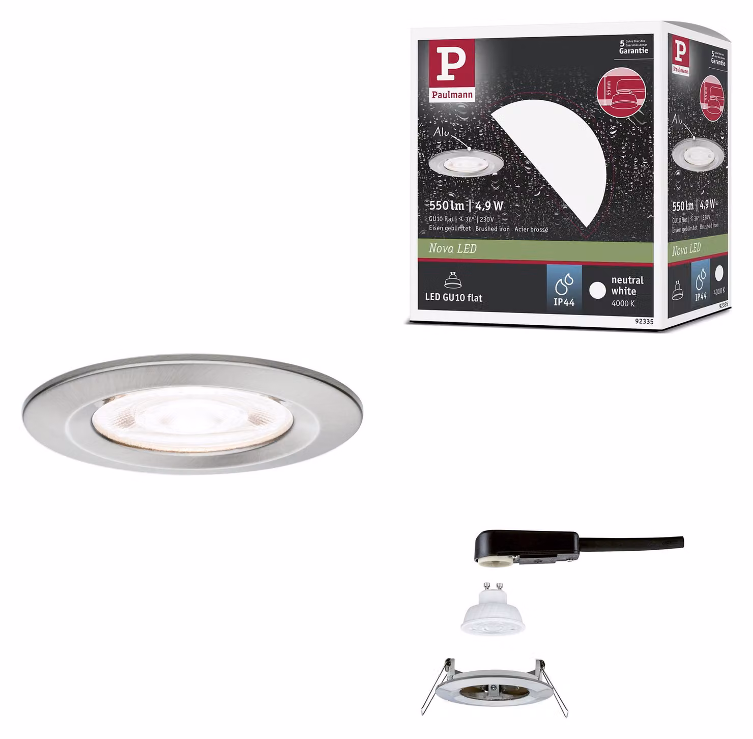 Paulmann Luce da incasso LED Nova