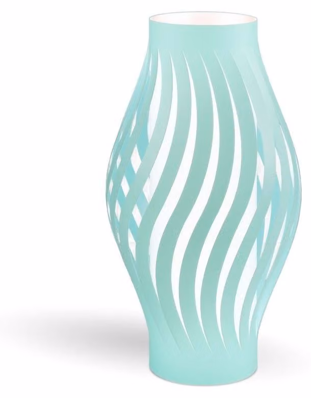 Lampada Da Scrivania-Ufficio Moderna Helios Polilux ® Verde Pastello 1 Luce E27