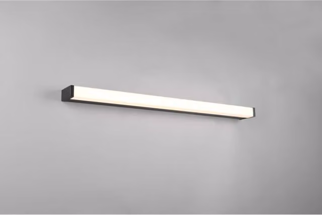 Lampada da parete per bagno Fabio Trio Leuchten LED 12W Nero L: 80 cm IP44