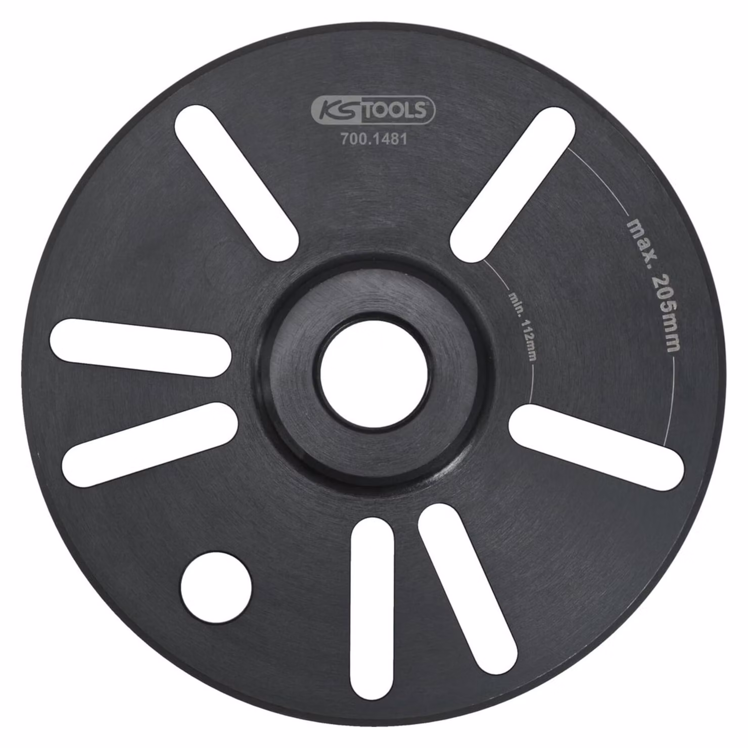 KS TOOLS Flangia universale per mozzo ruota con filettatura interna UN1.1/2 (700.1481)