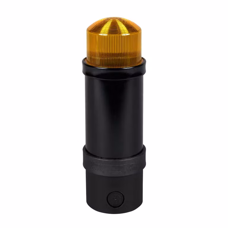Schneider Electric Segnalatore luminoso giallo XVB, lampeggiante 10 J, 120 V CA, IP 65 XVBL8G8