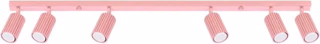 Plafoniera KARBON 6L rosa