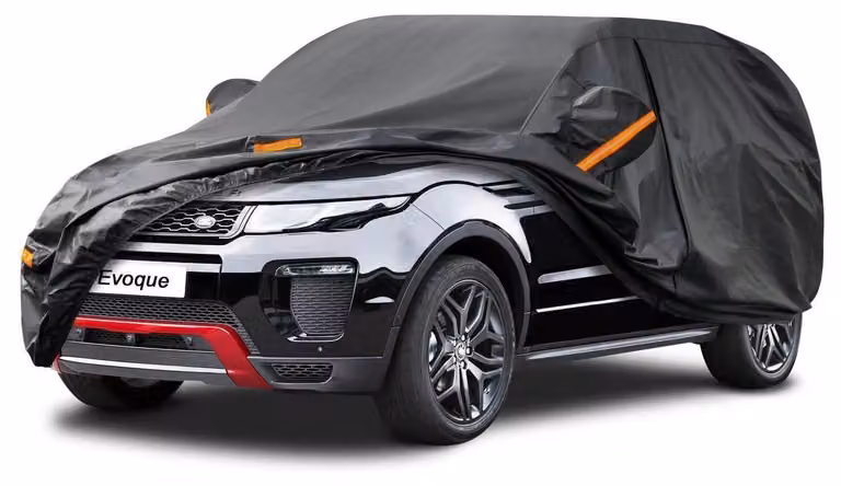 Copertura per sedili auto, impermeabile e traspirante, per Land Rover Range Rover Evoque (2012-2025), colore nero