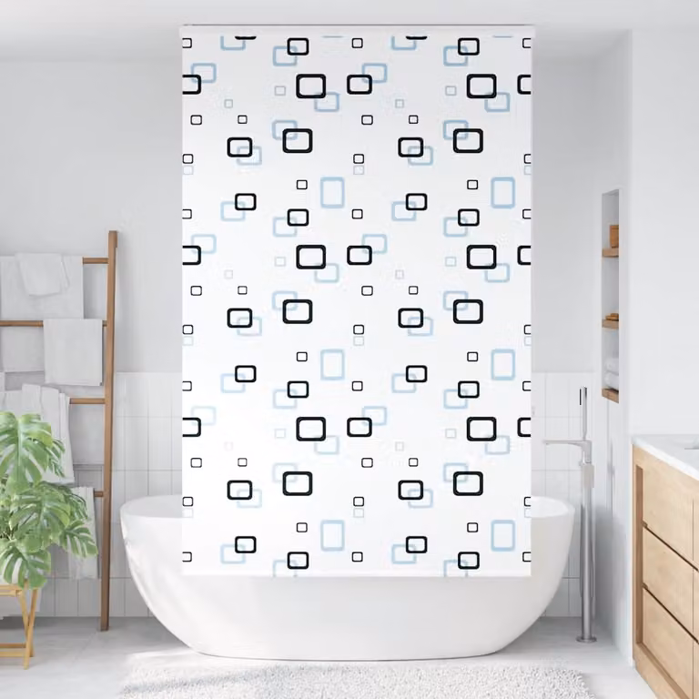 vidaXL Tenda a Rullo Doccia con Cassonetto 130x240cm Larghezza Tessuto