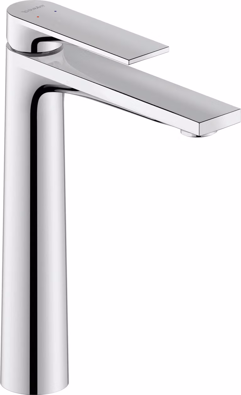Duravit Tulum mitigeur de lavabo XL, sans garniture de vidage, saillie 155mm, TU1040002010, TU1040002010