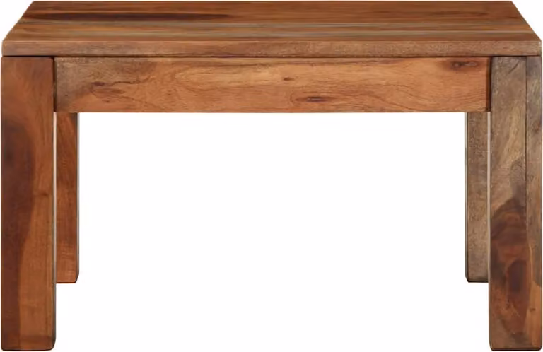 vidaXL Tavolino 60x60x35 cm in legno massiccio di acacia