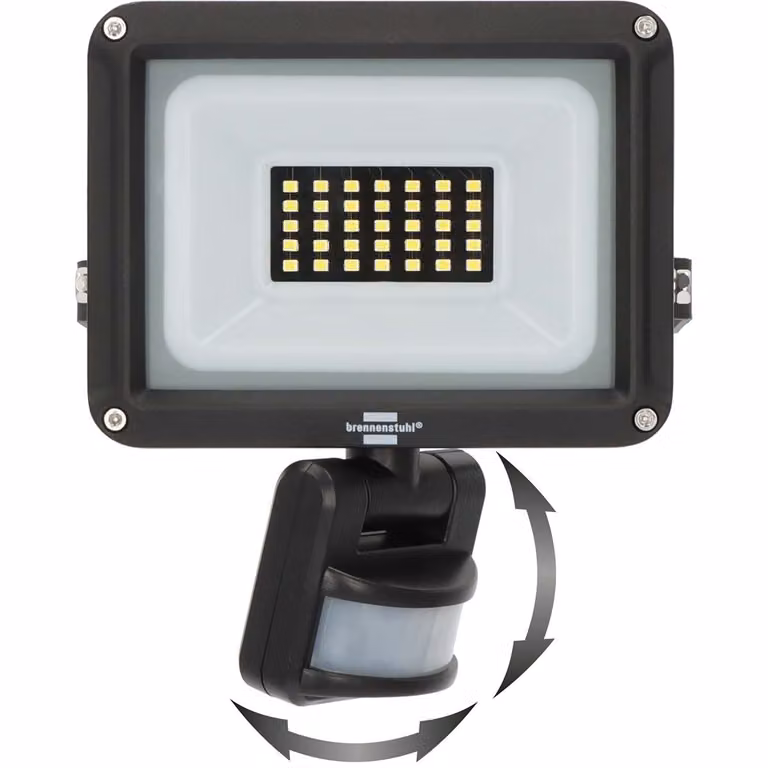 Faretto LED JARO 3060 P (faretto LED per montaggio a parete per esterni IP65, 20W, 2300lm, 6500K, con rilevatore di movimento)