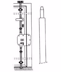 Aste per Serrature a chiusura Triplice Pz 2 Cr