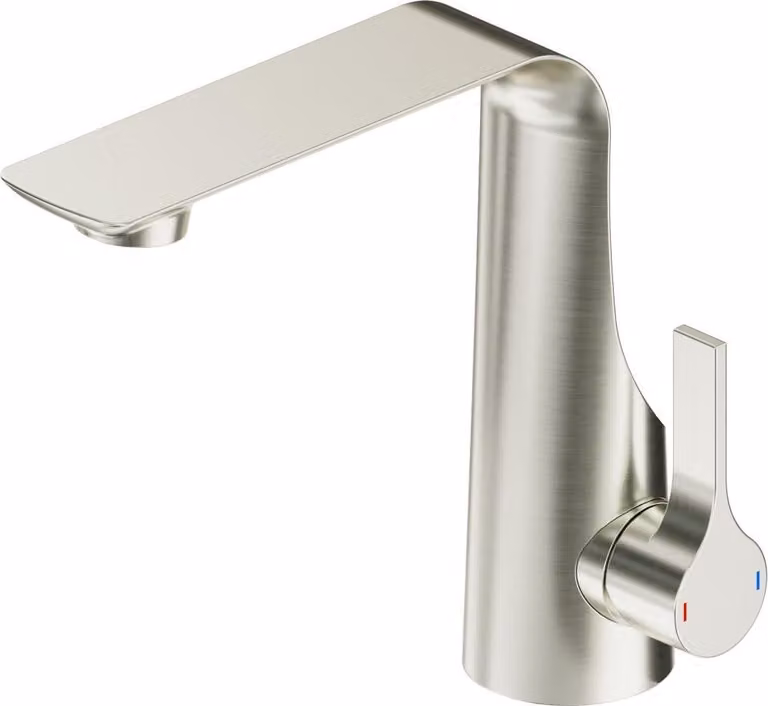 Steinberg Série 290 Mitigeur de lavabo, avec cartouche céramique, sans garniture de vidage, saillie 150mm, 2901010BN, 2901010BN
