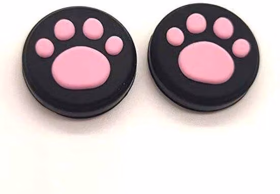 Copripollice in silicone, presa migliorata, set da 2, nero