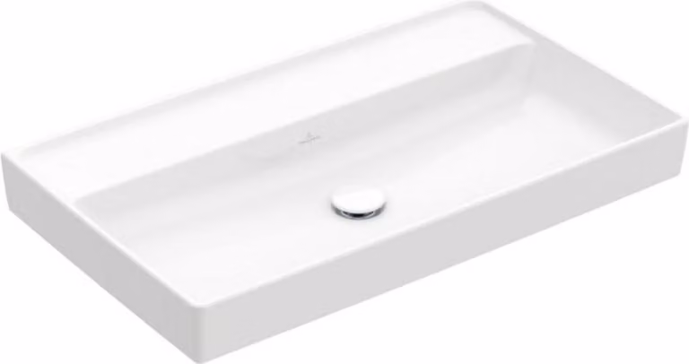 Villeroy & Boch Collaro lavabo armoire, sans trou pour robinet, sans trop-plein, 800x465mm, 4A3383R1, 4A3383R1