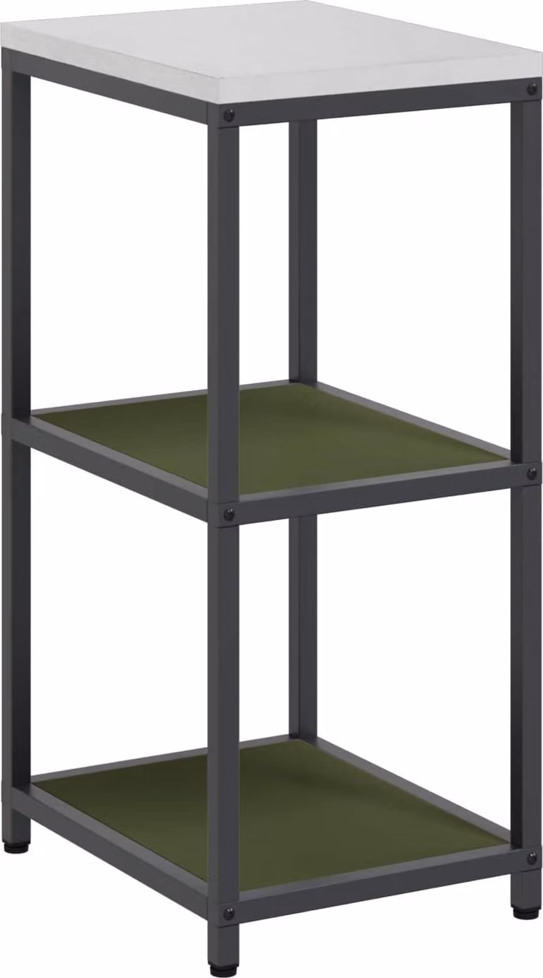 Stoccaggio in cucina HATTEM Verde Oliva 40 x 50 x 92 cm Acciaio