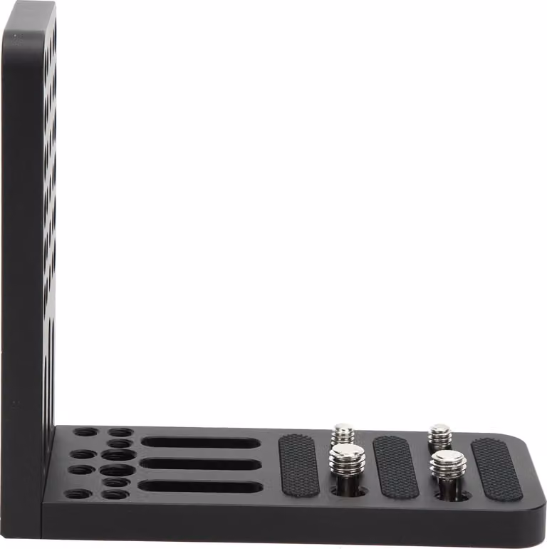 Piastra a sgancio rapido verticale LShape in lega di alluminio per FS7H/ARRI/FS5