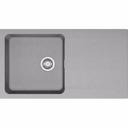 Franke Orion - Lavello in tectonite OID 611, 940x510 mm, grigio 114.0442.824