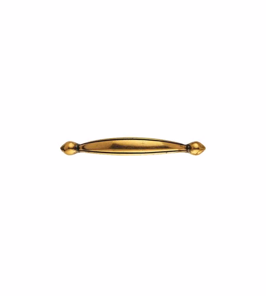 Maniglia Arco Zama Ottone Antico 64        4196 Ms