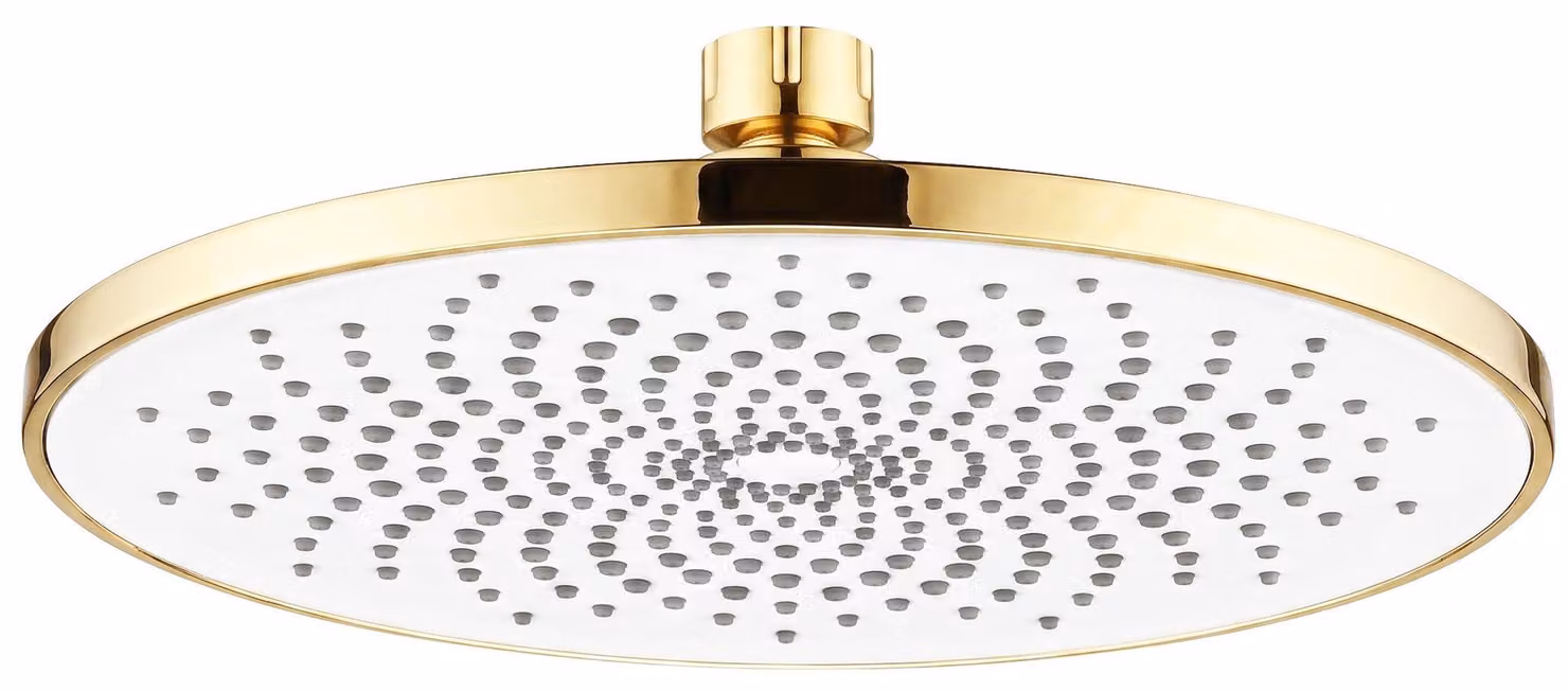 Rea Soffione Doccia Rotondo Js-021 Gold