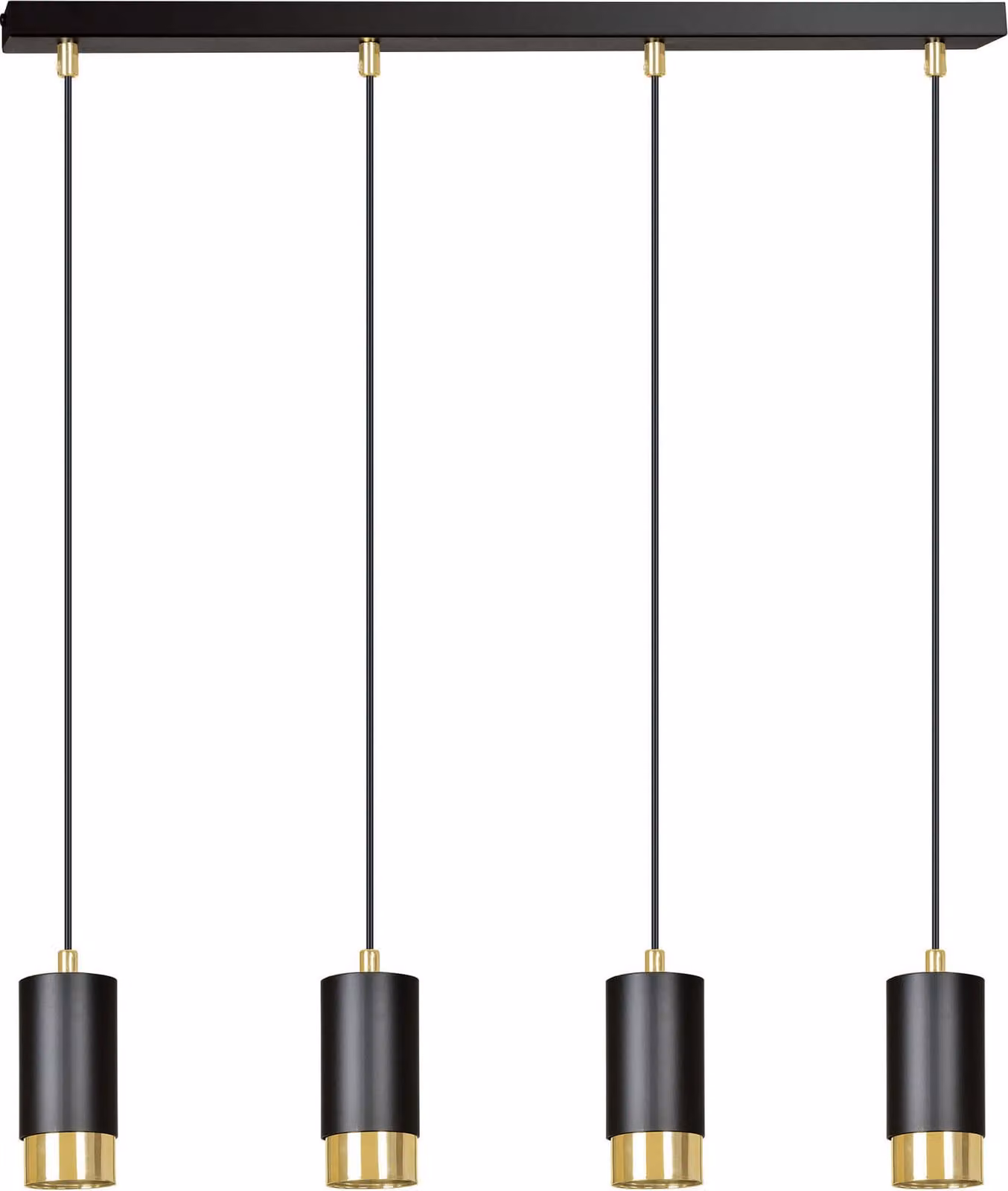 Lampadario Emibig 4xGU10 30W FUMIKO 4 BL/GOLD 817/4
