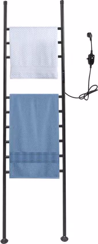 Asciugamani elettrico - 150 W - Acciaio inossidabile - Pressione: 9 bar - Grado di protezione IPX4 (resistente all'acqua)