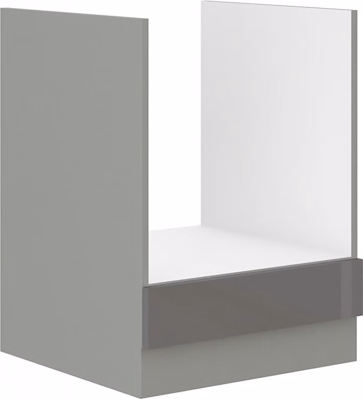 Armadietto per fornelli ULLERIKE - larghezza 60 cm, grigio