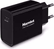 Caricabatterie USB Type-C Hamlet 20W Power Delivery Nero XPWCU120PD