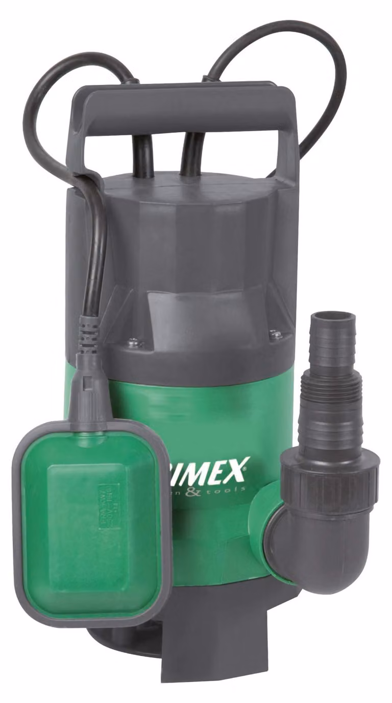 Pompa a vuoto per acqua, 400W, portata massima 9500 l/ora, con interruttore a galleggiante