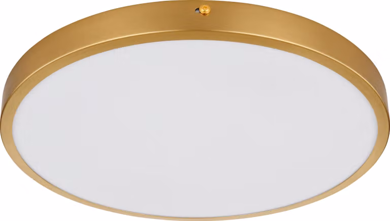 Plafoniera soggiorno rotonda Plafoniera LED corridoio 35 cm colori ottone 12381-22