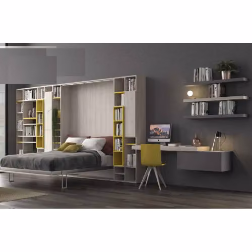 Mobile letto Click Colombini Casa matrimoniale a scomparsa