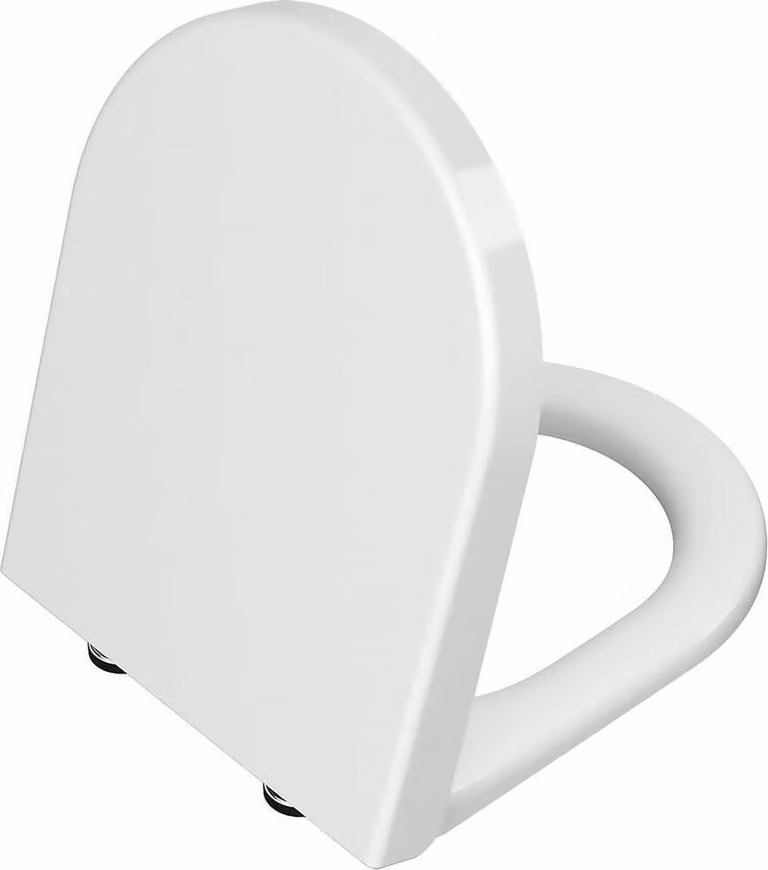 Sedile WC VitrA S50 | Sedile WC in Duroplast e Soft Close | Coperchio WC bianco | Funzione di sgancio rapido