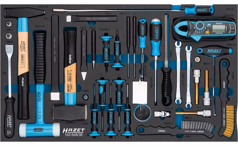 Set di attrezzi HAZET da 38 pezzi
