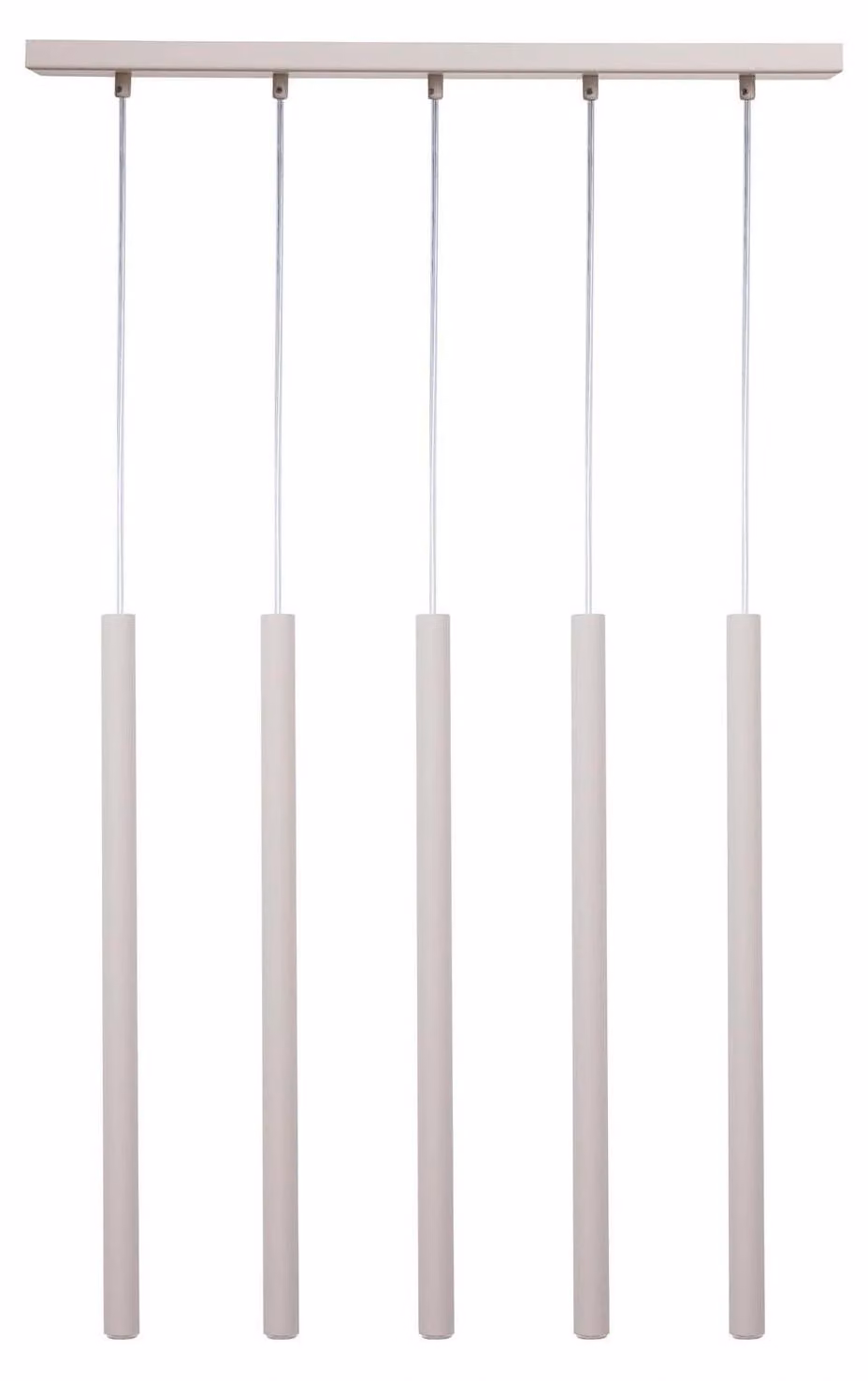 Lampada a sospensione SOPEL grigio chiaro 5xG9x3W in metallo, dimensioni: 80x60x5 cm, IP20, Sigma Lighting