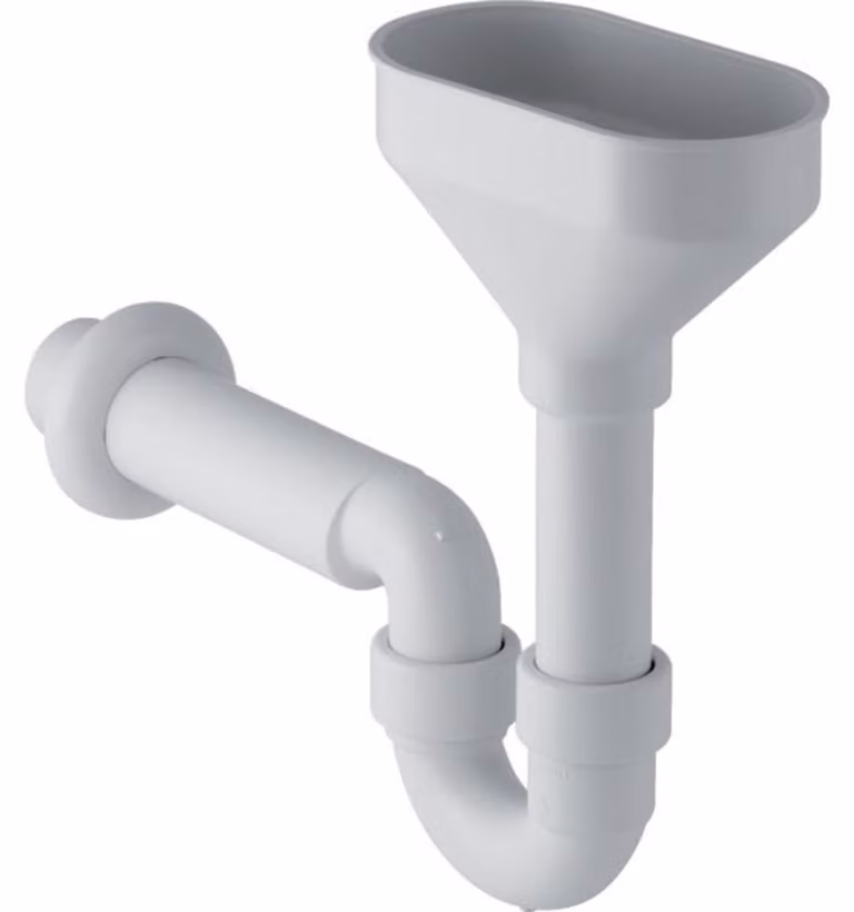 Geberit 152393111 Sifone antiodore a curva per elettrodomestici