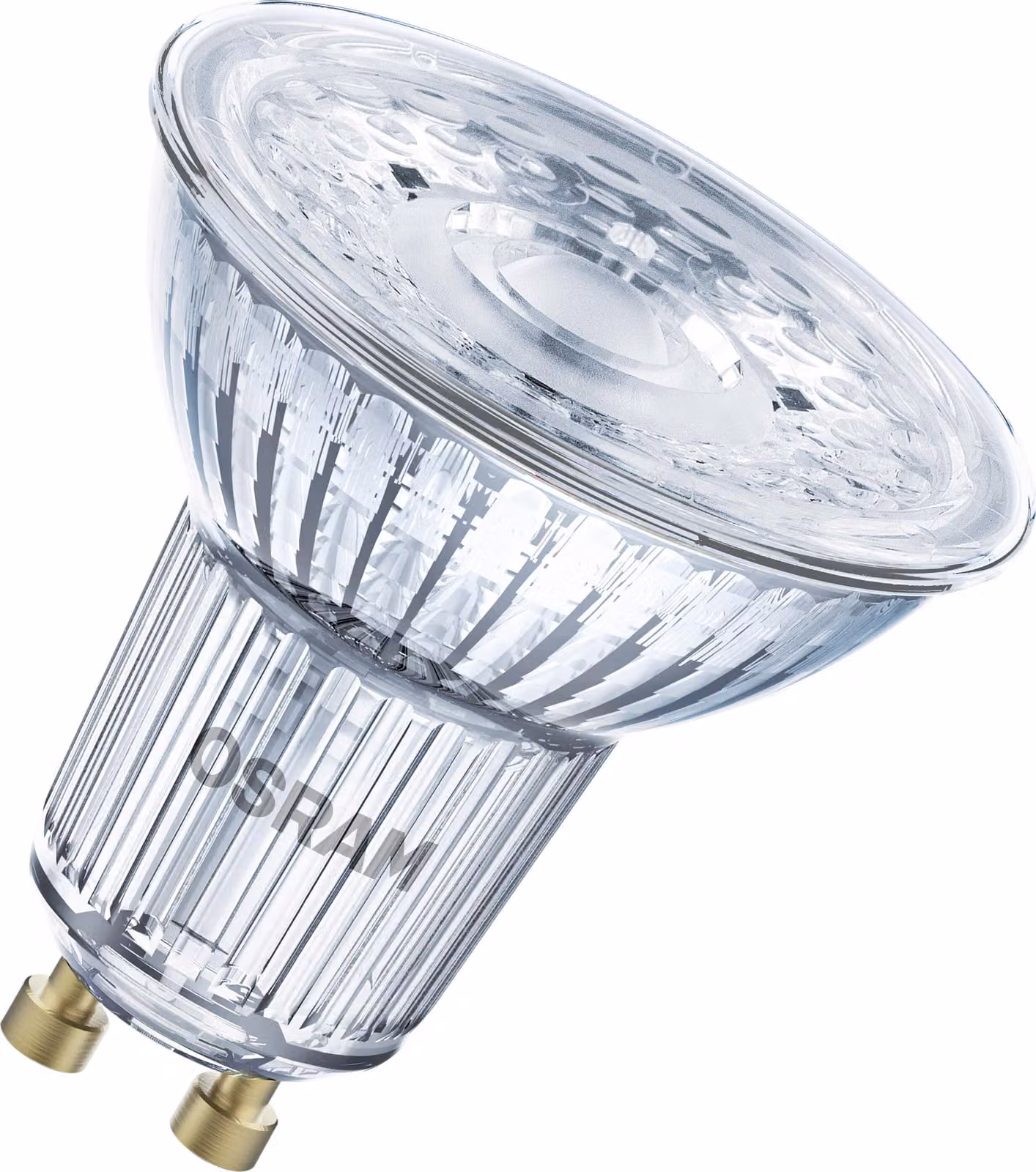 OSRAM SMART+ MATTER Spot dimmerabile in formato PAR16, LED spot, vetro, 4,7 W, 350 lm, 2700 K, Matter, Google Assistant, Amazon Alexa, compatibile con smart speaker, dimmerabile, CRI 80