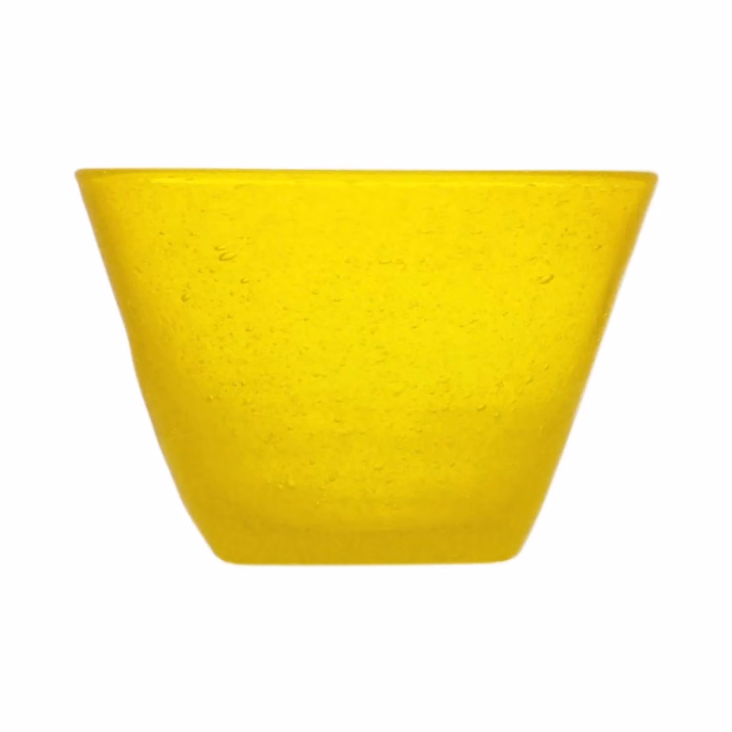 Coppa piccola Memento Glass in vetro, Giallo, 4 pezzi