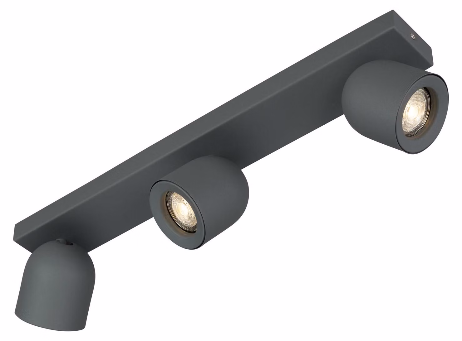 Faretto da soffitto 3xGU10 struttura grigia - Downlight / spot / floodlight 42003