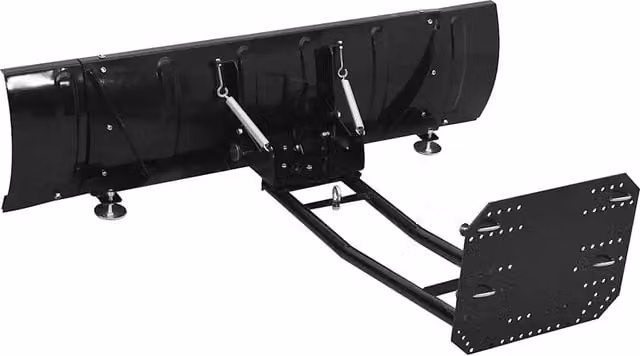 Spazzaneve per ATV 150x38 cm Nero 153129