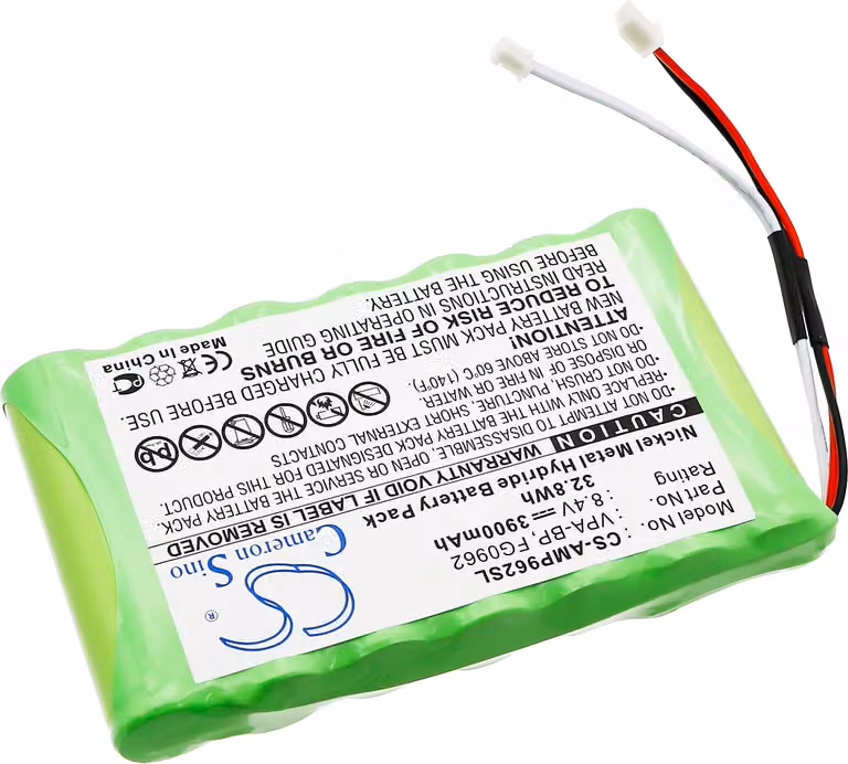 TECHTEK Batteria compatibile con [AMX] touchscreens VPW-GS, Viewpoint VPW-CP sostituisce FG0962, per VPA-BP
